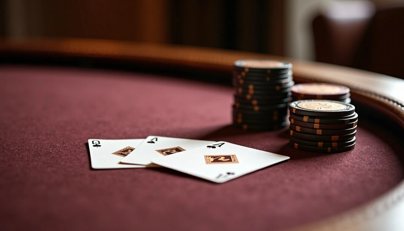 Ambiance nocturne d'une soirée poker organisée au salon Patisserielle Bordeaux